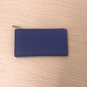 New Dagne Dover Slim Wallet in Blue